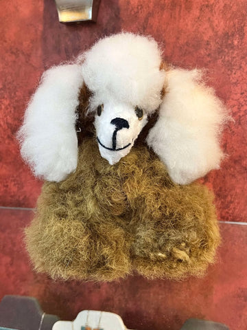 Plush Alpaca Dog