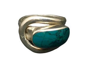 Semi-Precious Stone Sterling Silver Ring