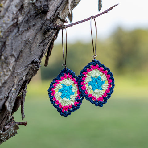 Micro Crochet Earrings