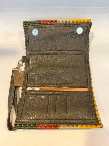 Handwoven Artisan Wristlet Wallet