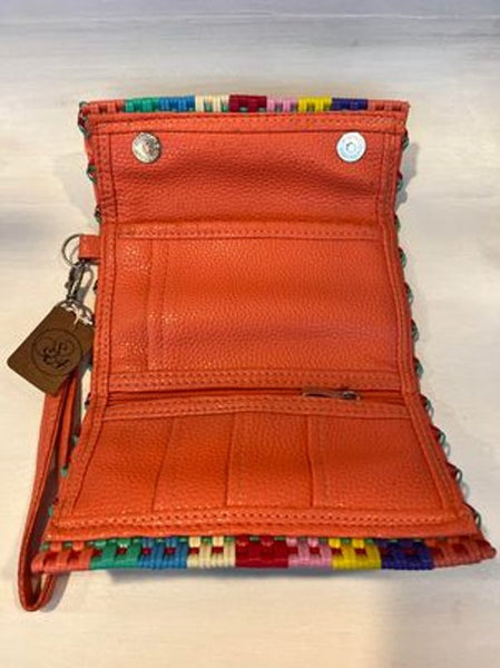 Handwoven Artisan Wristlet Wallet