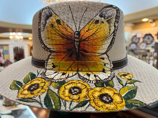 Hand Painted Artisan Hats