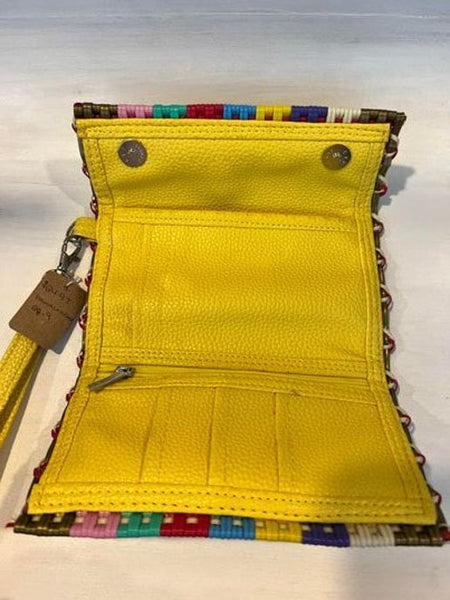 Handwoven Artisan Wristlet Wallet