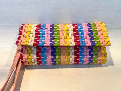 Handwoven Artisan Wristlet Wallet