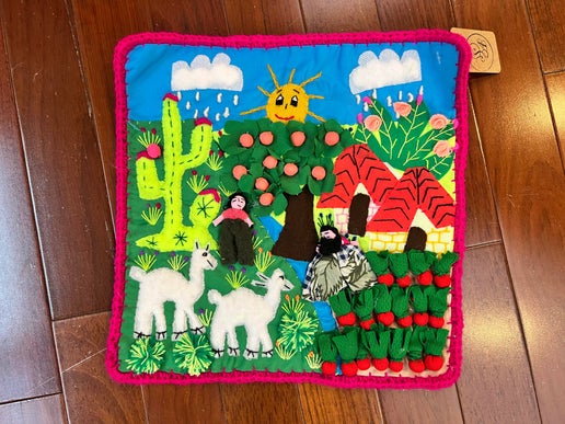 Arpillera Pot Holders