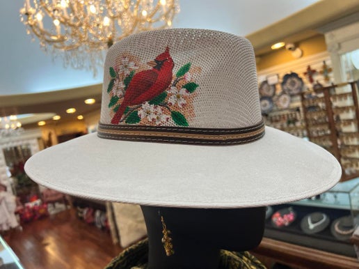 Hand Painted Artisan Hat