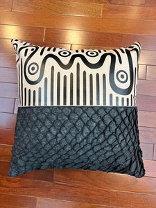 Arapaima Fish Leather Pillow Cases