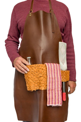 Arapaima Fish Leather Grilling Apron