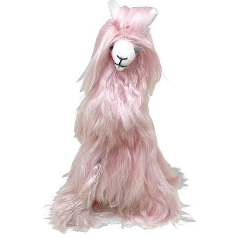 Plush Long Haired Alpaca