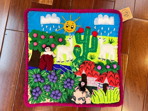 Arpillera Pot Holders