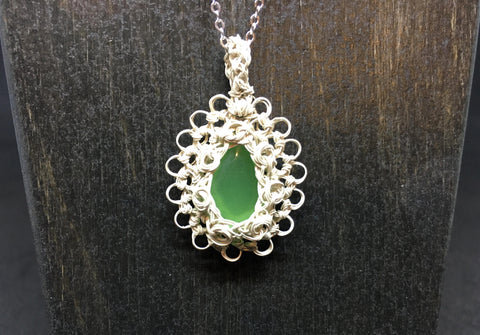 Aventurine Necklace and Earring Set
