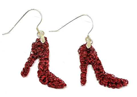 Red Shoe Earrings, Inspired by Craddock Terry Hotel